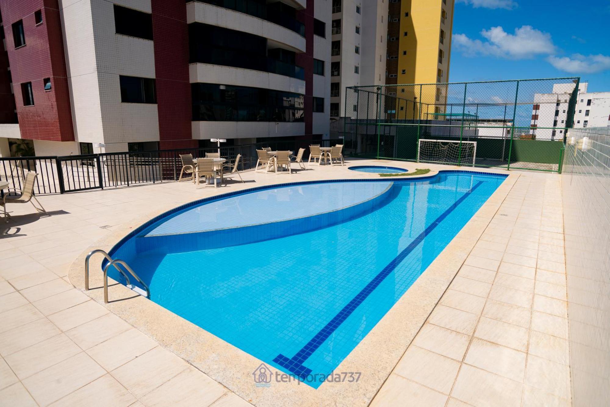 Elegante Apartamento Com Vista Mar Em Atalaia Aracaju Bagian luar foto