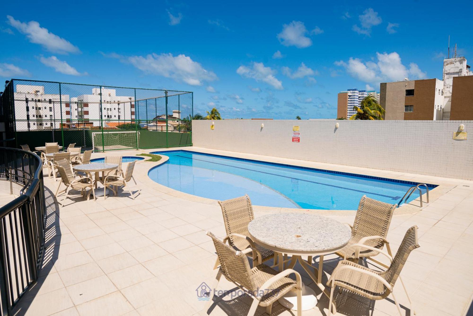 Elegante Apartamento Com Vista Mar Em Atalaia Aracaju Bagian luar foto